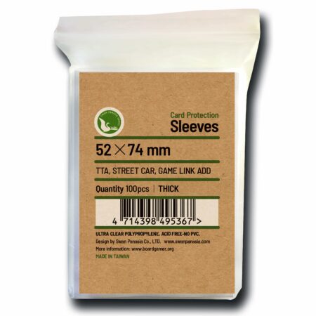 紙牌保護套（厚款） - 5.2*7.4cm (52*74mm)-TTA: A New Story of Civilization適用