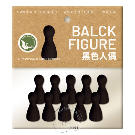 黑色人偶-24mm-10入 TOKFIG24BLA