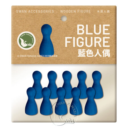 藍色人偶-24mm-10入 TOKFIG24BLU