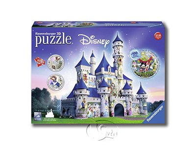 【Ravensburger-3D立體拼圖-216片】迪士尼城堡Disney Castle