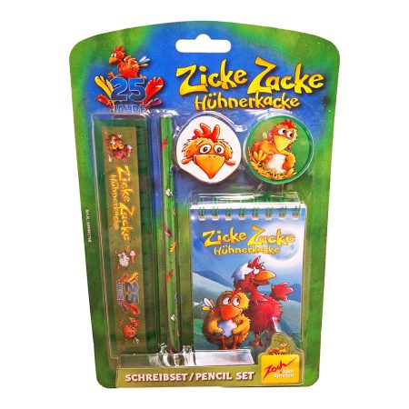 拔毛雞25週年文具組 Zicke Zacke Pencil Set-活動贈品 ZOHZICPEN25