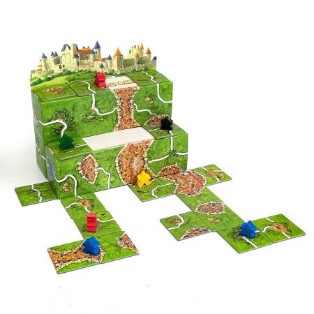卡卡頌3D起始景觀＆盒子內襯	3D Startlandschaft + Alternativ Inlay