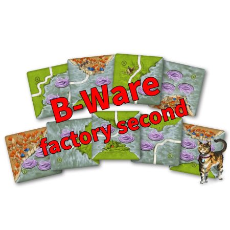 卡卡頌3.0霧中情誼魔法圈擴充 Carcassonne 3.0 NüCC Die Bannkreise－德英文版