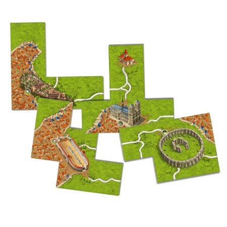 卡卡頌3.0 建築奇觀擴充 Carcassonne 3.0 Wunder der Menschheit－德英文版