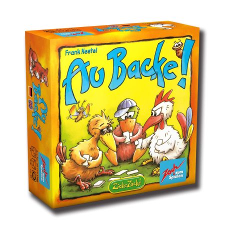 拔毛運動會紙牌版 Au Backe! +Rules in Chinese－德文版（另附黑白中文說明書）