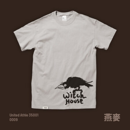 【女巫店週邊商品】女巫烏鴉插畫T－燕麥