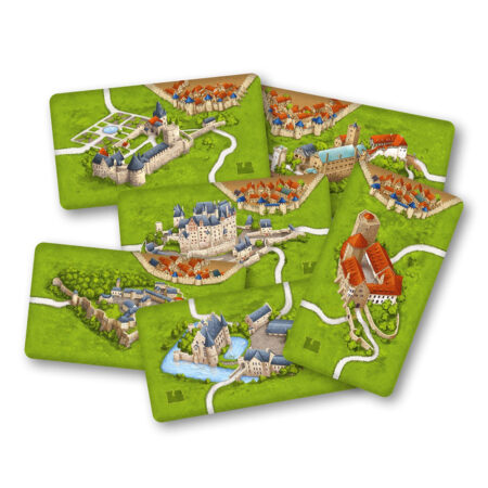 卡卡頌3.0 德國城堡擴充 Carcassonne 3.0 Burgen in Deutschland－德英文版