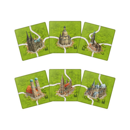 卡卡頌3.0 德國大教堂擴充 Carcassonne 3.0 Kathedralen in Deutschland－德英文版