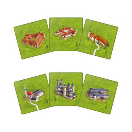 卡卡頌3.0 德國修道院擴充 Carcassonne 3.0 Die Klöster in Deutschland－德英文版