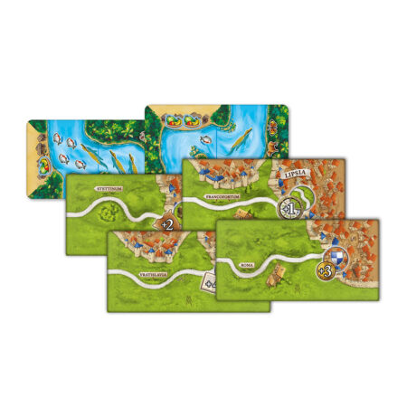 卡卡頌3.0 萊比錫市場&亞馬遜擴充 Carcassonne 3.0 Die Märkte zu Leipzig & Mini-Erw. Carcassonne-Amazonas－德英文版