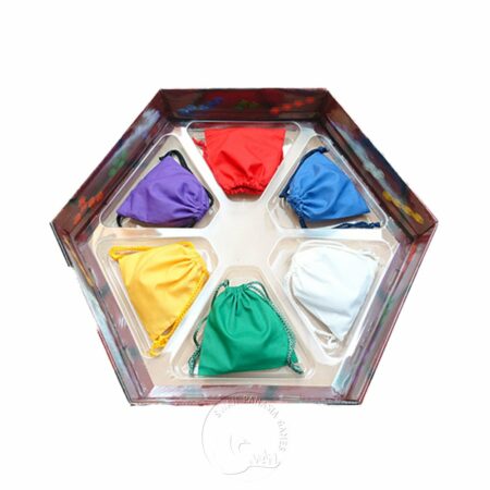 配件收納組合 - 寶石陣(方案1) 適用-6件組-1212布袋x6 BOXSETGEM06