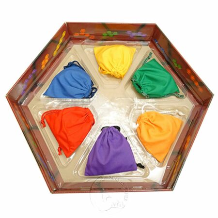 配件收納組合 - 寶石陣(方案2) 適用-6件組-1212布袋x6 BOXSETGEM206_in