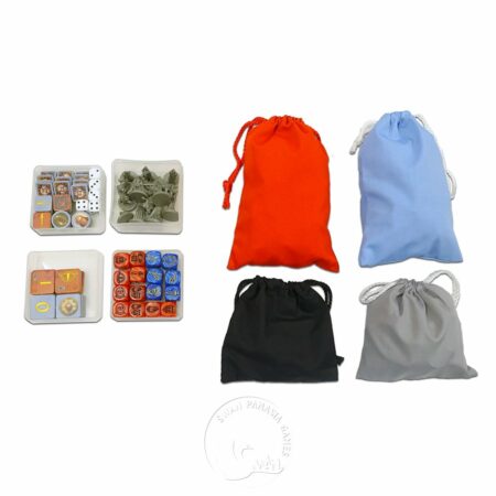 配件收納組合 - 魔戒聖戰 適用-8件組-1824布袋x2+1212布袋x2+Sx3+M BOXSETWAR08_in